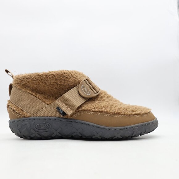 Chaco Ramble Booties Fluff Slippers Men\'s Size 9.5 Trekking Brown Sherpa main image 5